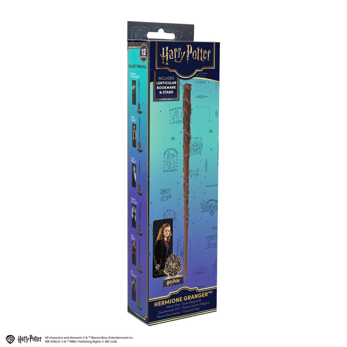 CINEREPLICAS: HARRY POTTER  - PEN WITH STAND UNIT BOX - HERMIONE 4895205608054