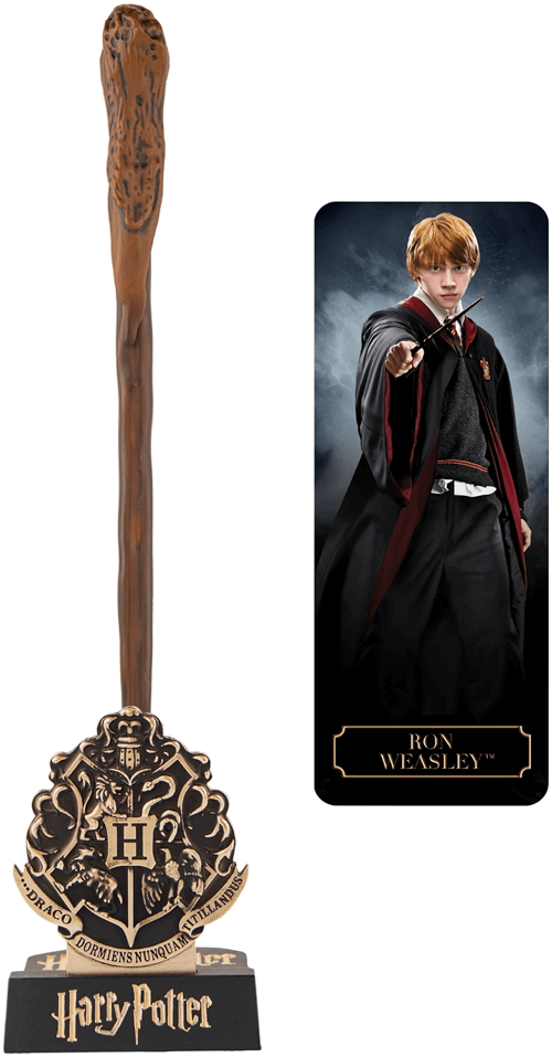 CINEREPLICAS: HARRY POTTER  - PEN WITH STAND UNIT BOX - RON WEASLEY 4895205613539