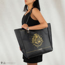 CINEREPLICAS: HARRY POTTER  - SHOPPING BAG - HOGWARTS - BLACK PU LEATHER 4895205606371