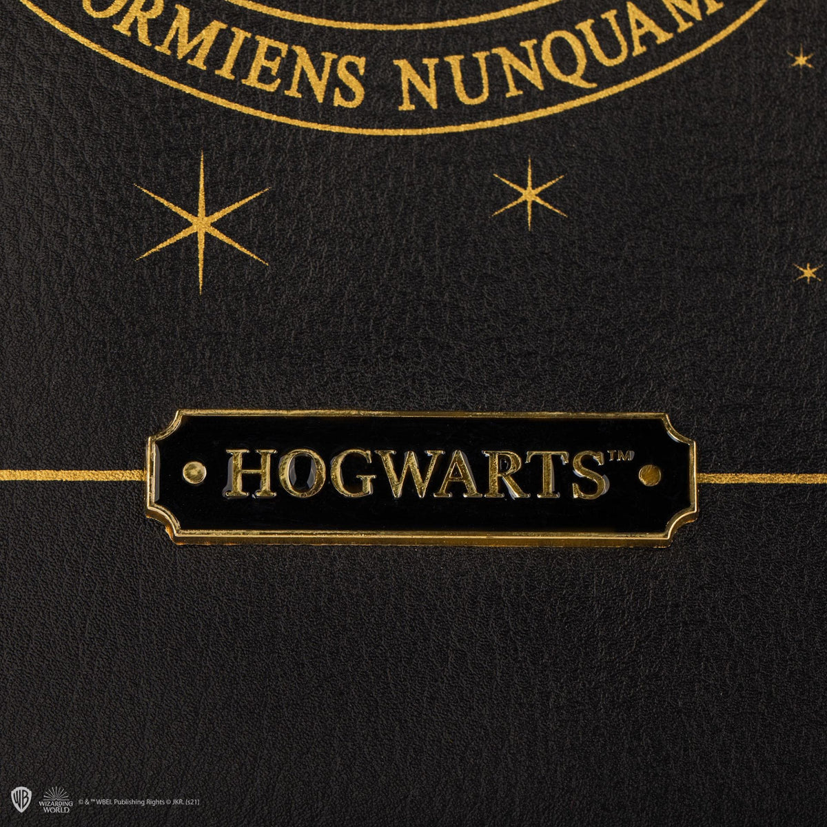 CINEREPLICAS: HARRY POTTER  - SHOPPING BAG - HOGWARTS - BLACK PU LEATHER 4895205606371