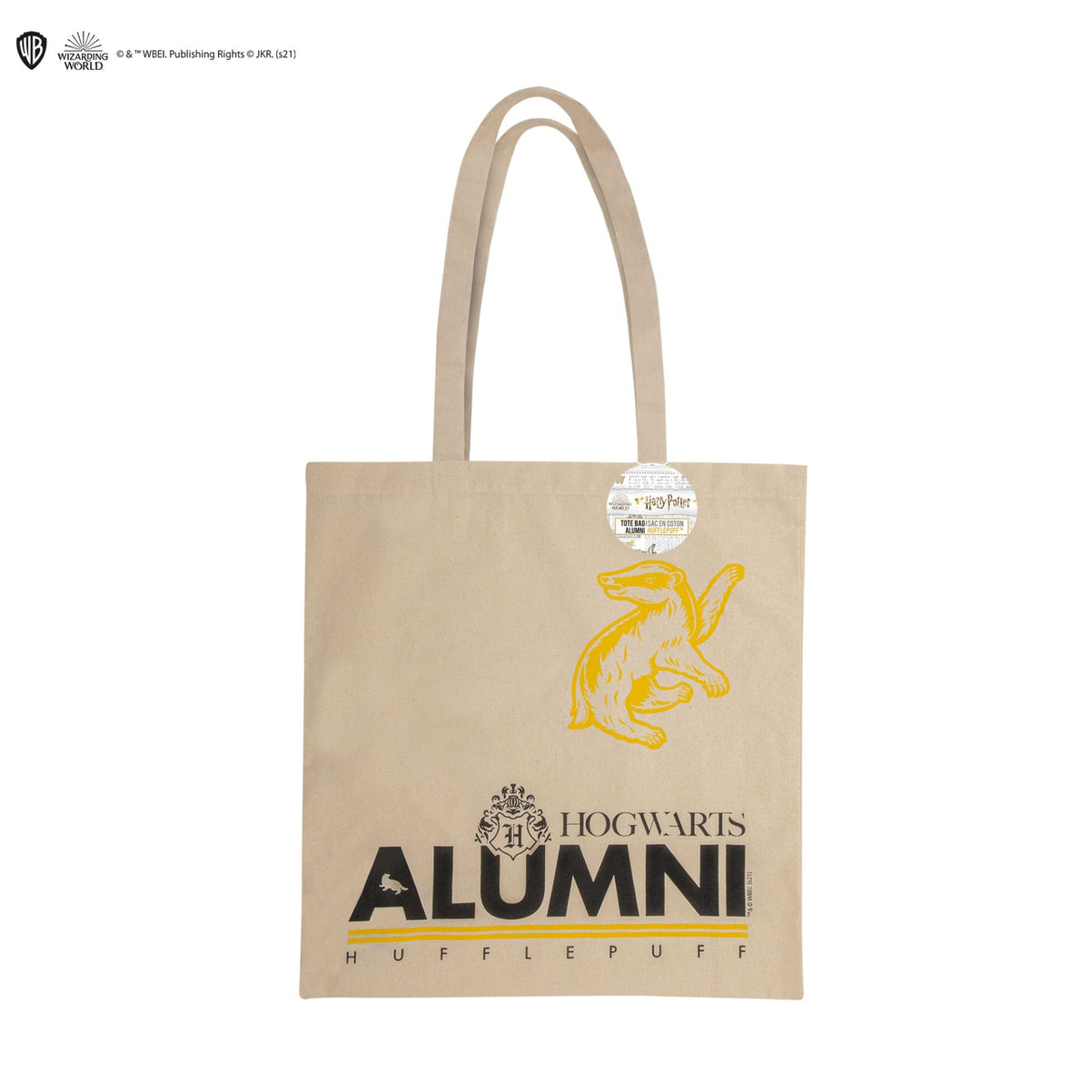 CINEREPLICAS: HARRY POTTER  - TOTE BAG - ALUMNI HUFFLEPUFF 4895205604476