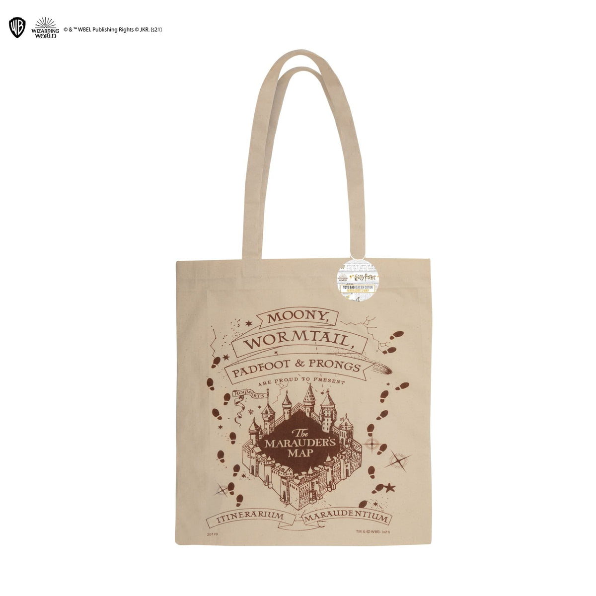 CINEREPLICAS: HARRY POTTER  - TOTE BAG - MARAUDER MAP 4895205604490