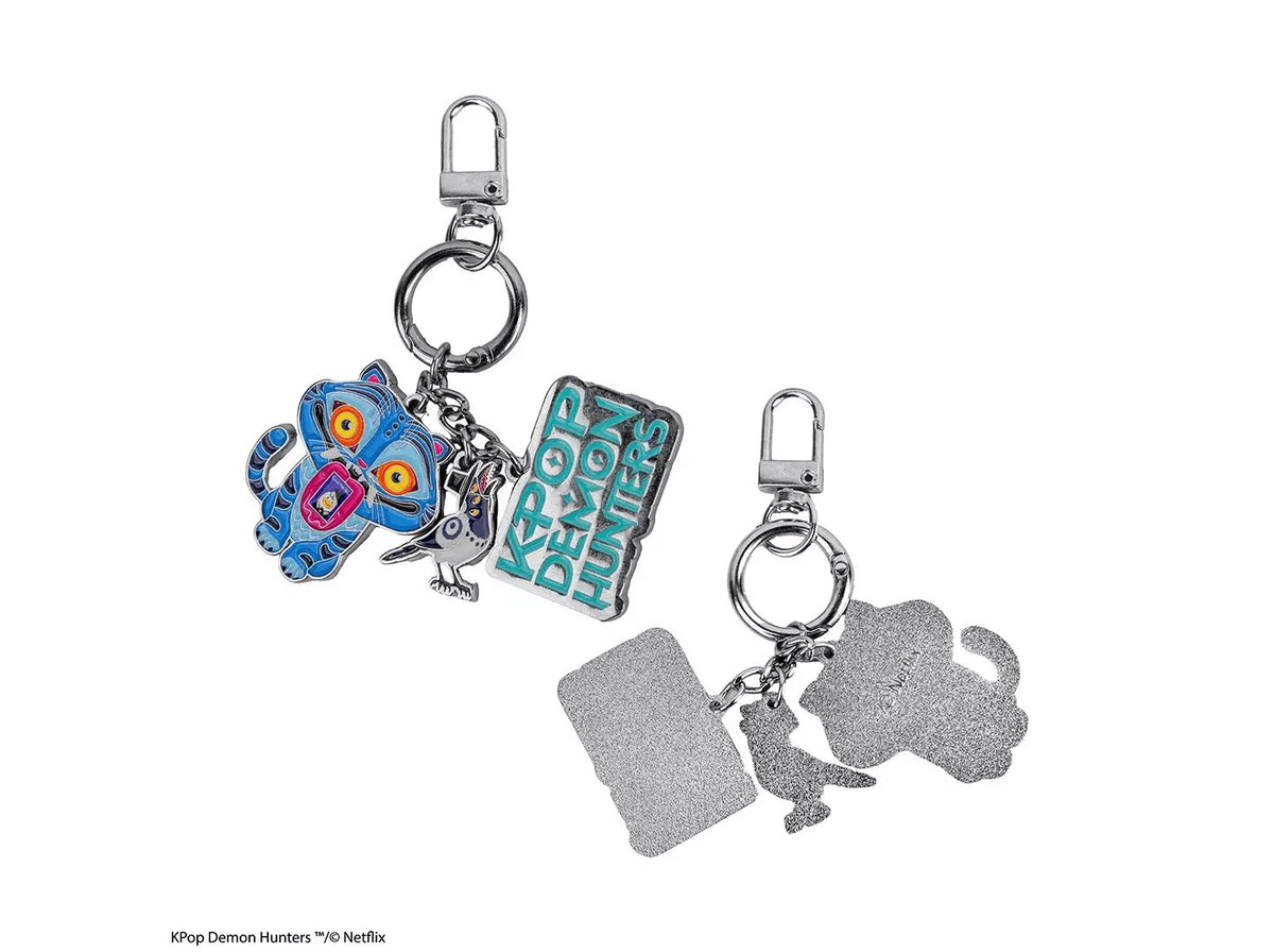 CINEREPLICAS: KPOP DEMON HUNTERS - CHARM KEYCHAIN - DERPY & SUSSIE 4895205625631