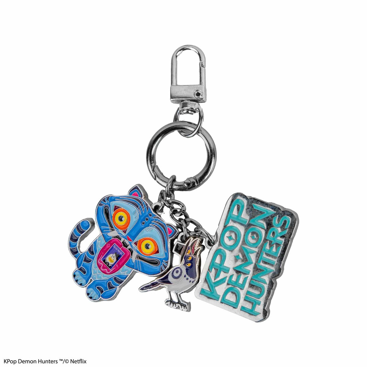 CINEREPLICAS: KPOP DEMON HUNTERS - CHARM KEYCHAIN - DERPY & SUSSIE 4895205625631