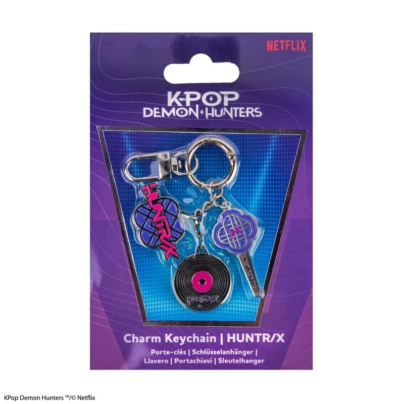 CINEREPLICAS: KPOP DEMON HUNTERS - CHARM KEYCHAIN - HUNTR/X 4895205625624