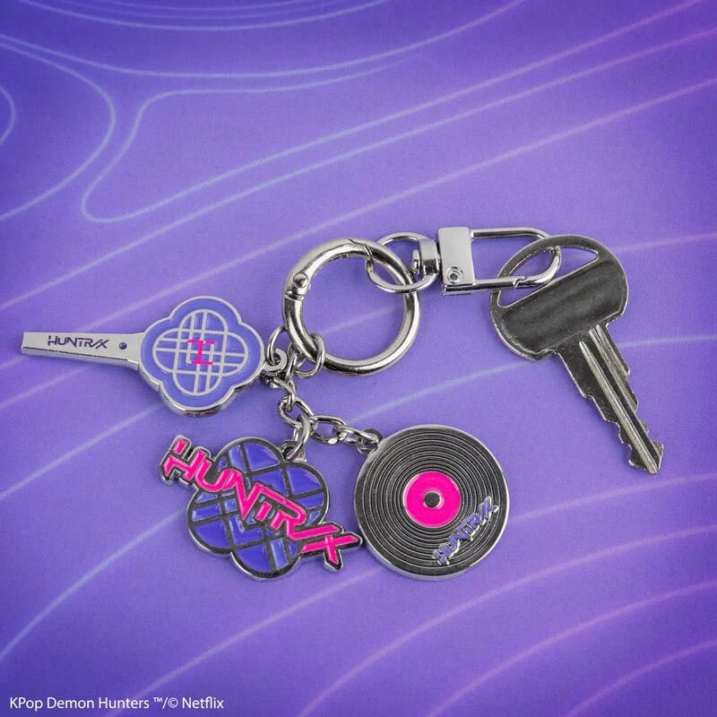 CINEREPLICAS: KPOP DEMON HUNTERS - CHARM KEYCHAIN - HUNTR/X 4895205625624