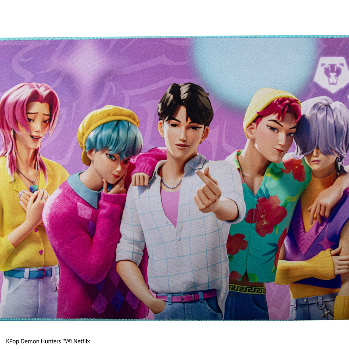 CINEREPLICAS: KPOP DEMON HUNTERS - DESK MAT XL - SAJA BOYS 4895205624832
