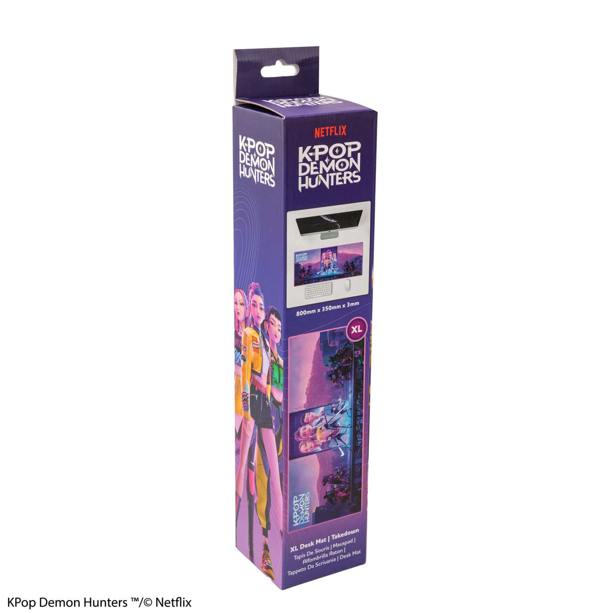 CINEREPLICAS: KPOP DEMON HUNTERS - DESK MAT XL - TAKEDOWN 4895205624825
