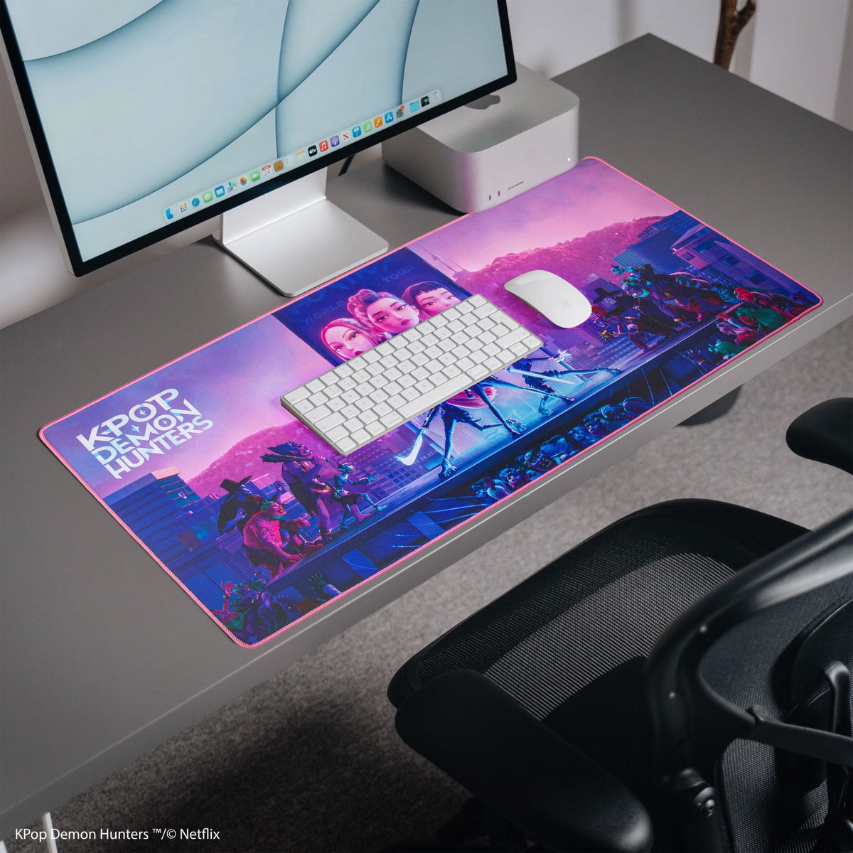 CINEREPLICAS: KPOP DEMON HUNTERS - DESK MAT XL - TAKEDOWN 4895205624825