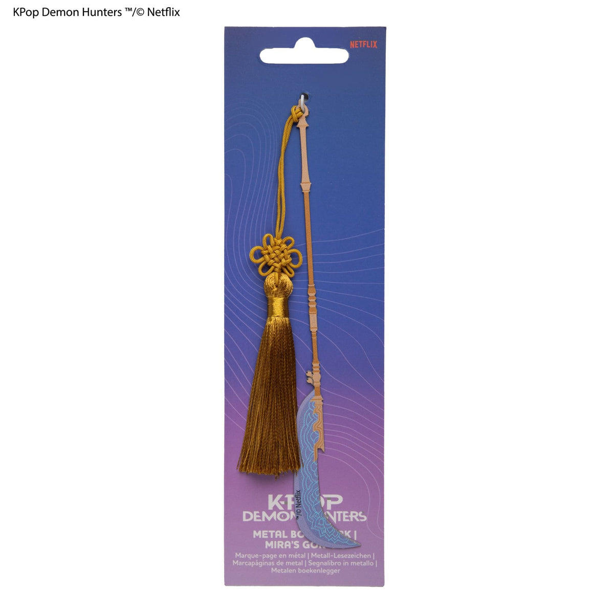 CINEREPLICAS: KPOP DEMON HUNTERS - METAL BOOKMARK - MIRA'S GOK-DO 4895205625303