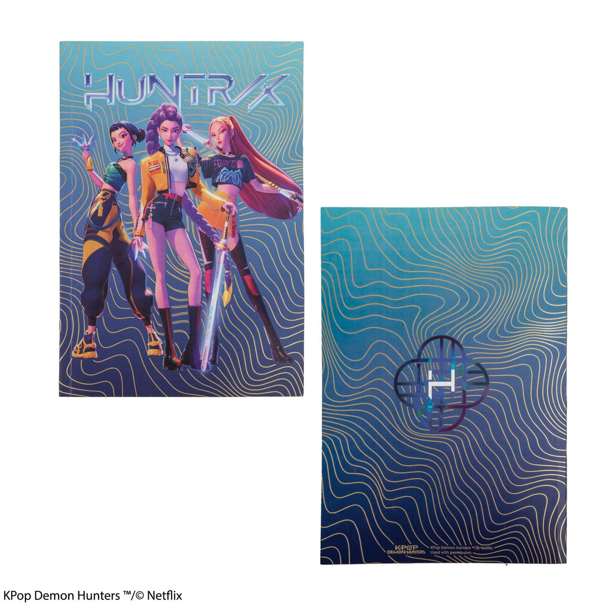 CINEREPLICAS: KPOP DEMON HUNTERS - SOFTCOVER NOTEBOOK  - HUNTR/X 4895205624801