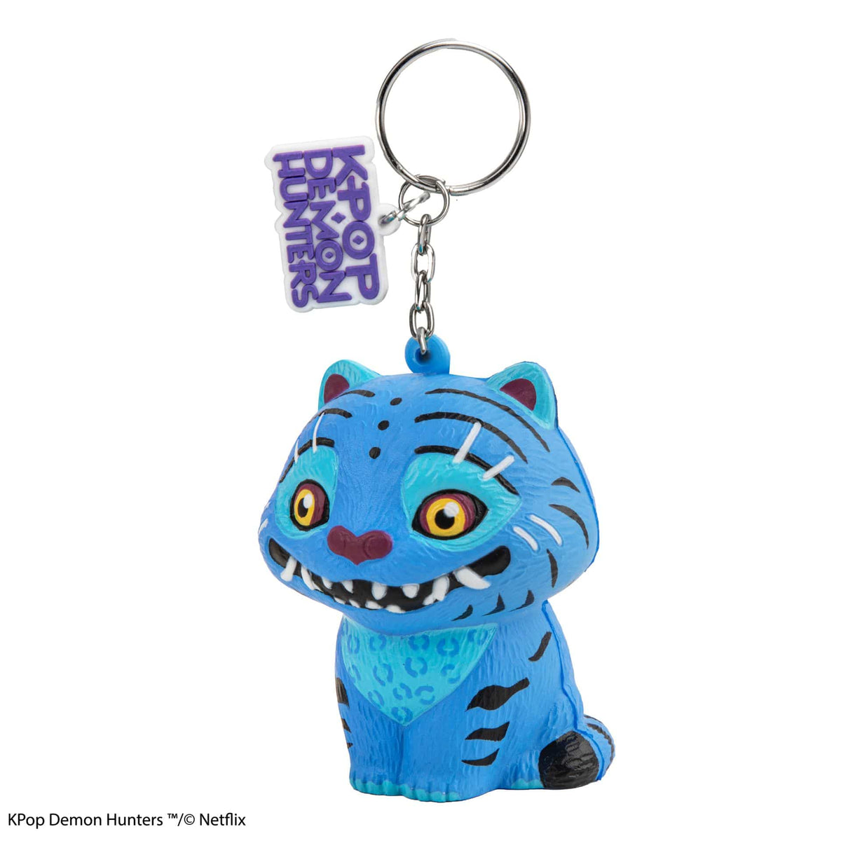 CINEREPLICAS: KPOP DEMON HUNTERS - SQUISHY KEYCHAIN  - DERPY TIGER 4895205626256