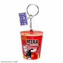 CINEREPLICAS: KPOP DEMON HUNTERS - SQUISHY KEYCHAIN  - MIRA SPICE QUEEN NOODLES 4895205625266