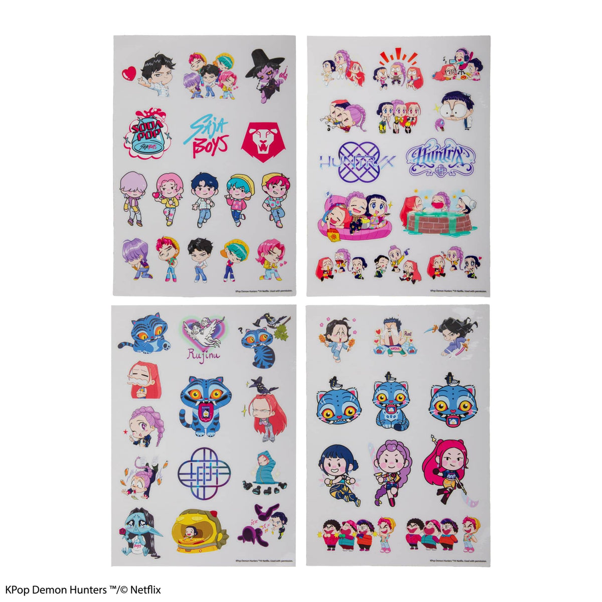 CINEREPLICAS: KPOP DEMON HUNTERS - STICKERS - KPOP DEMON HUNTERS 4895205624849