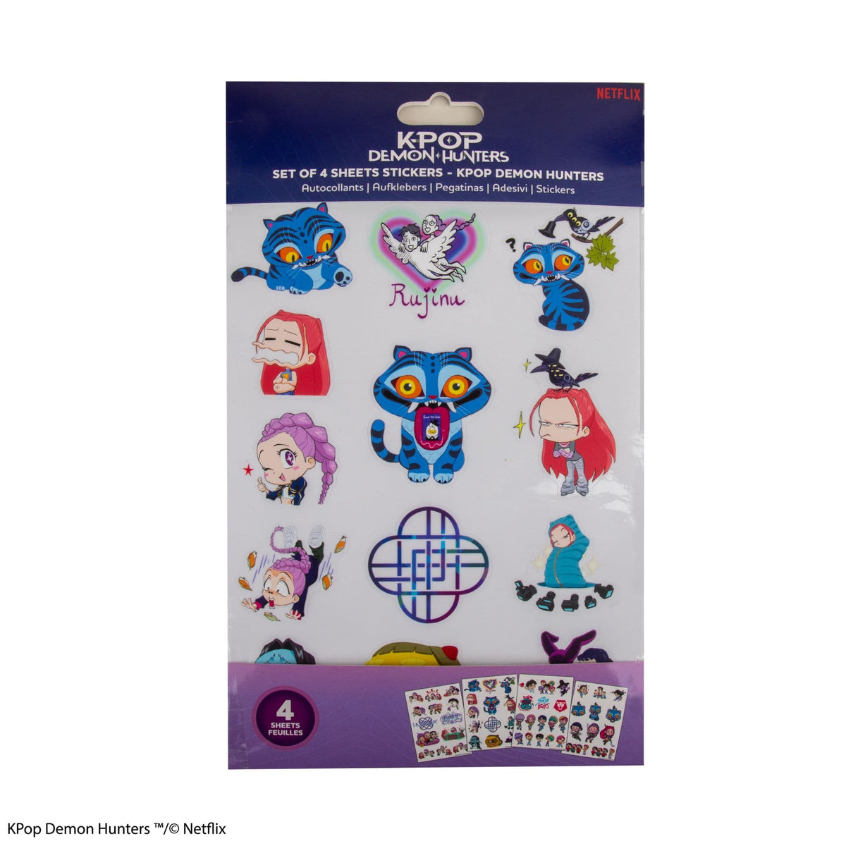 CINEREPLICAS: KPOP DEMON HUNTERS - STICKERS - KPOP DEMON HUNTERS 4895205624849