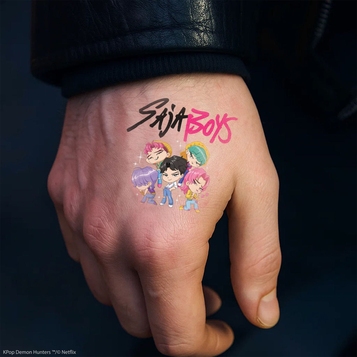 CINEREPLICAS: KPOP DEMON HUNTERS - TATTOO STICKERS - KPOP DEMON HUNTERS 4895205624856