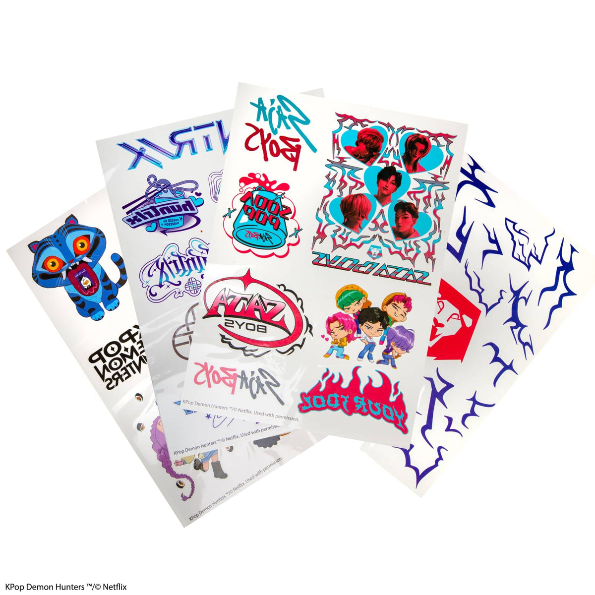 CINEREPLICAS: KPOP DEMON HUNTERS - TATTOO STICKERS - KPOP DEMON HUNTERS 4895205624856