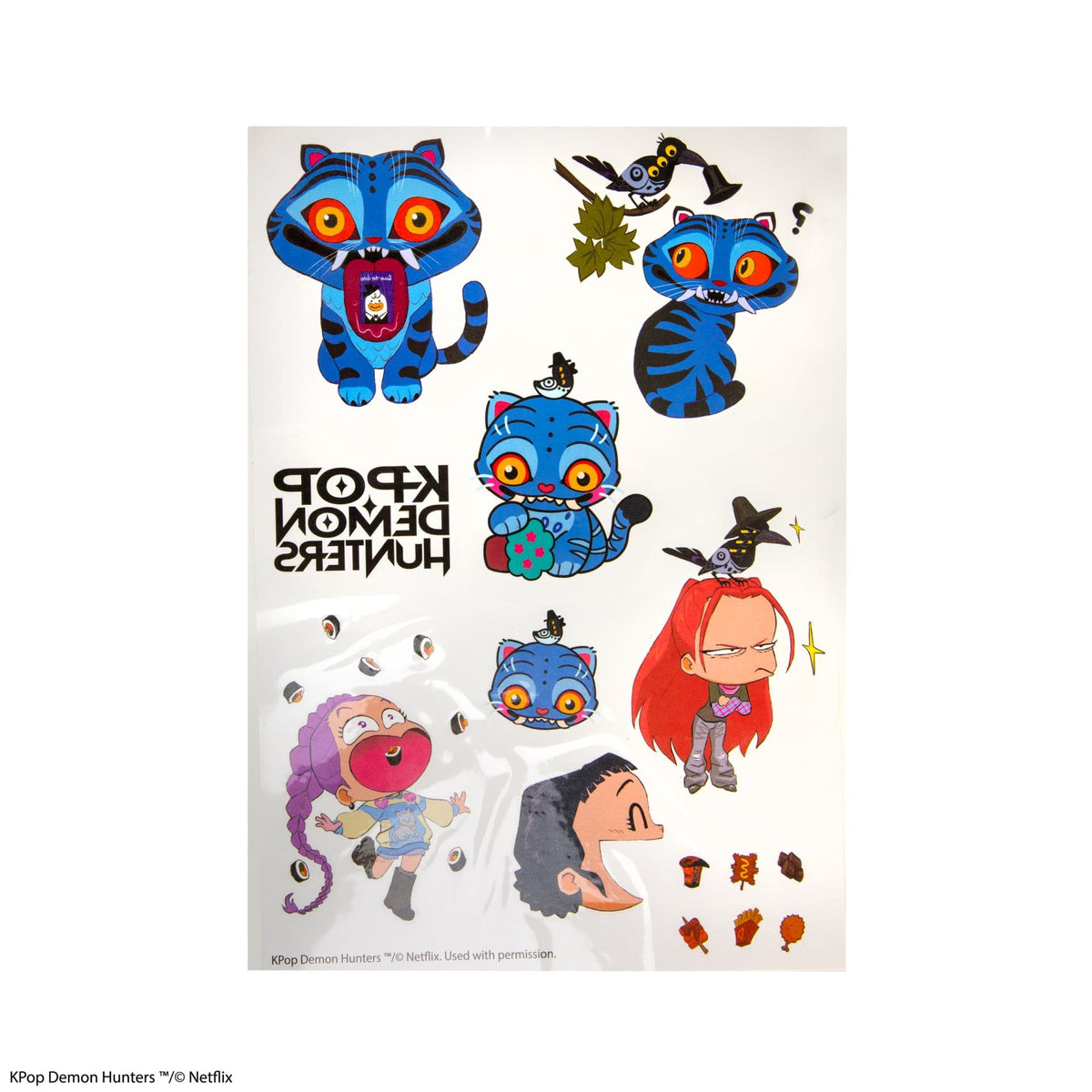 CINEREPLICAS: KPOP DEMON HUNTERS - TATTOO STICKERS - KPOP DEMON HUNTERS 4895205624856