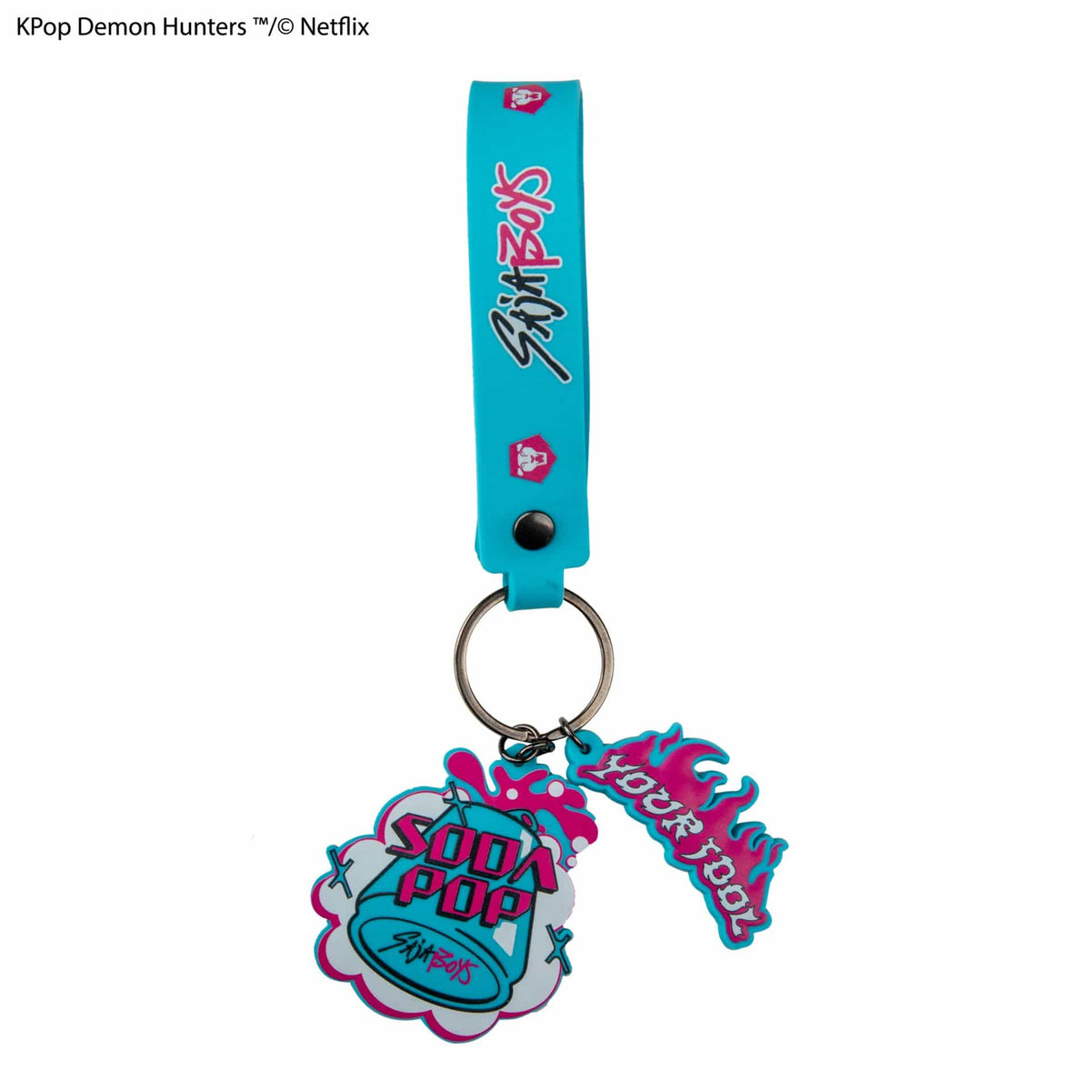 CINEREPLICAS: KPOP DEMON HUNTERS - WRISTLET KEYCHAIN - SODA POP 4895205625341