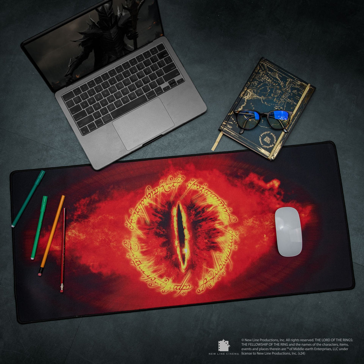 CINEREPLICAS: LOTR - DESK MAT - SAURON'S EYE 4895205619487