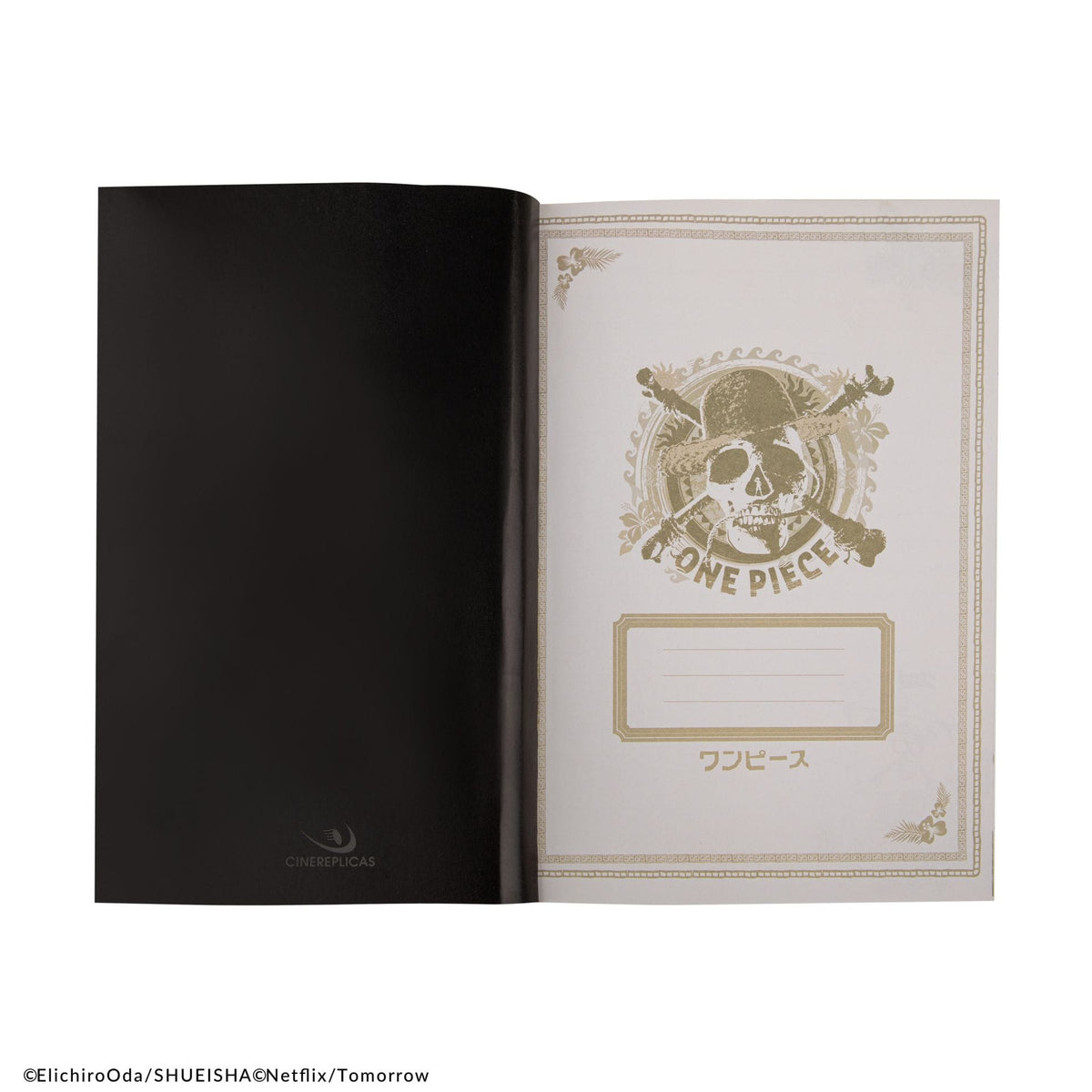 CINEREPLICAS: ONE PIECE - SOFTCOVER NOTEBOOK - ONE PIECE 4895205618947