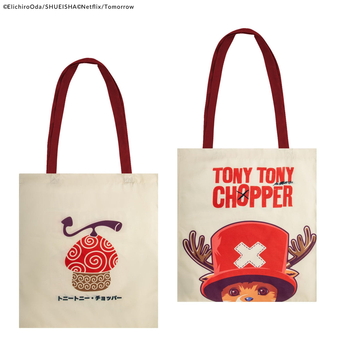 CINEREPLICAS: ONE PIECE - TOTE BAG - CHOPPER'S MAGIC FRUIT 4895205623613
