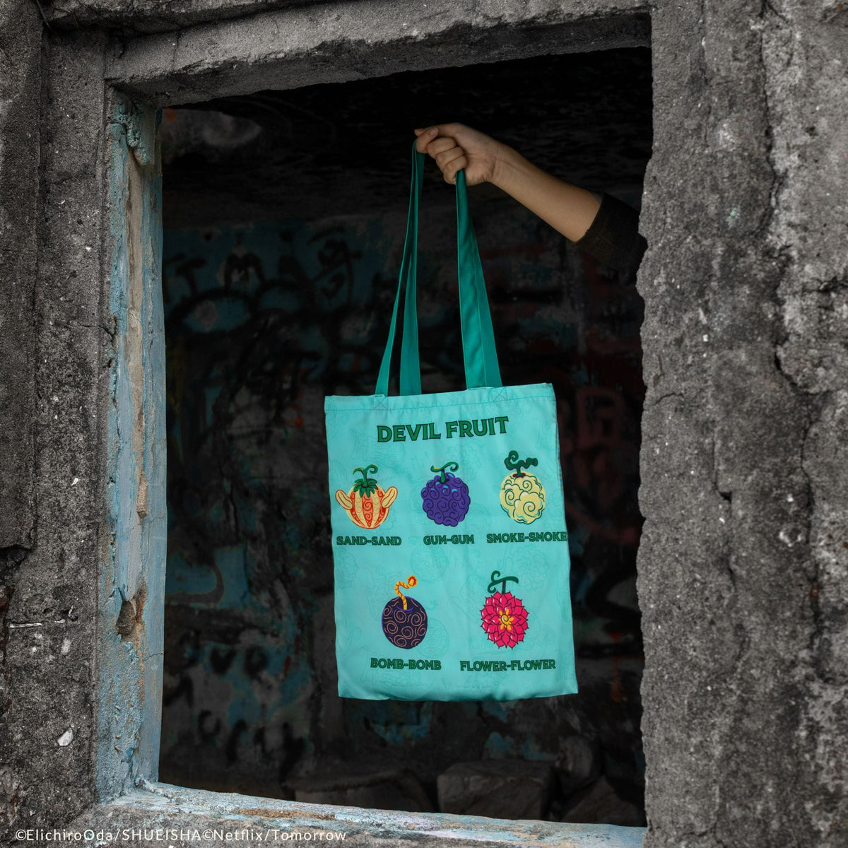 CINEREPLICAS: ONE PIECE - TOTE BAG - DEVIL FRUIT 4895205624597
