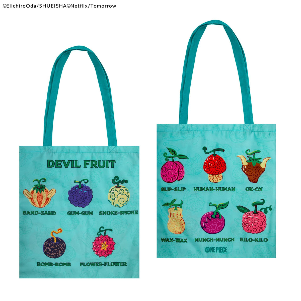 CINEREPLICAS: ONE PIECE - TOTE BAG - DEVIL FRUIT 4895205624597