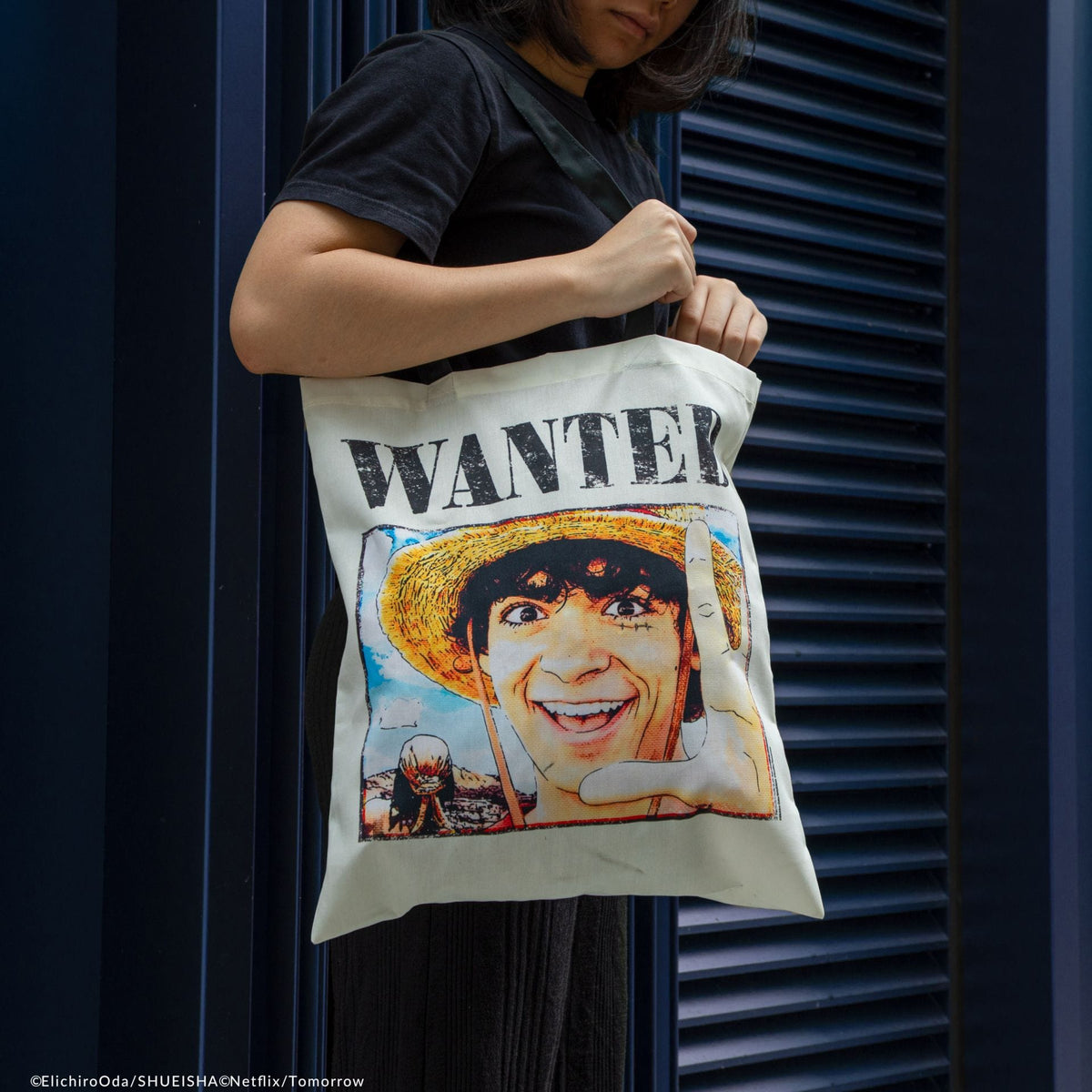 CINEREPLICAS: ONE PIECE - TOTE BAG - WANTED LUFFY 4895205618572