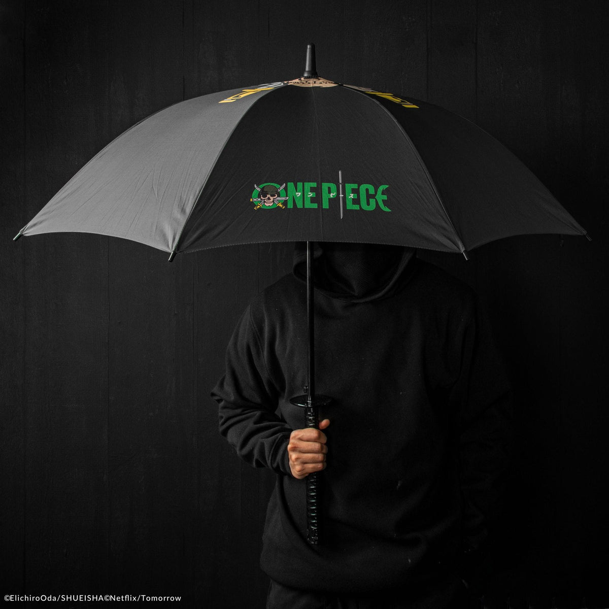 CINEREPLICAS: ONE PIECE - UMBRELLA - ZORO'S BLACK KATANA UMBRELLA 4895205618398