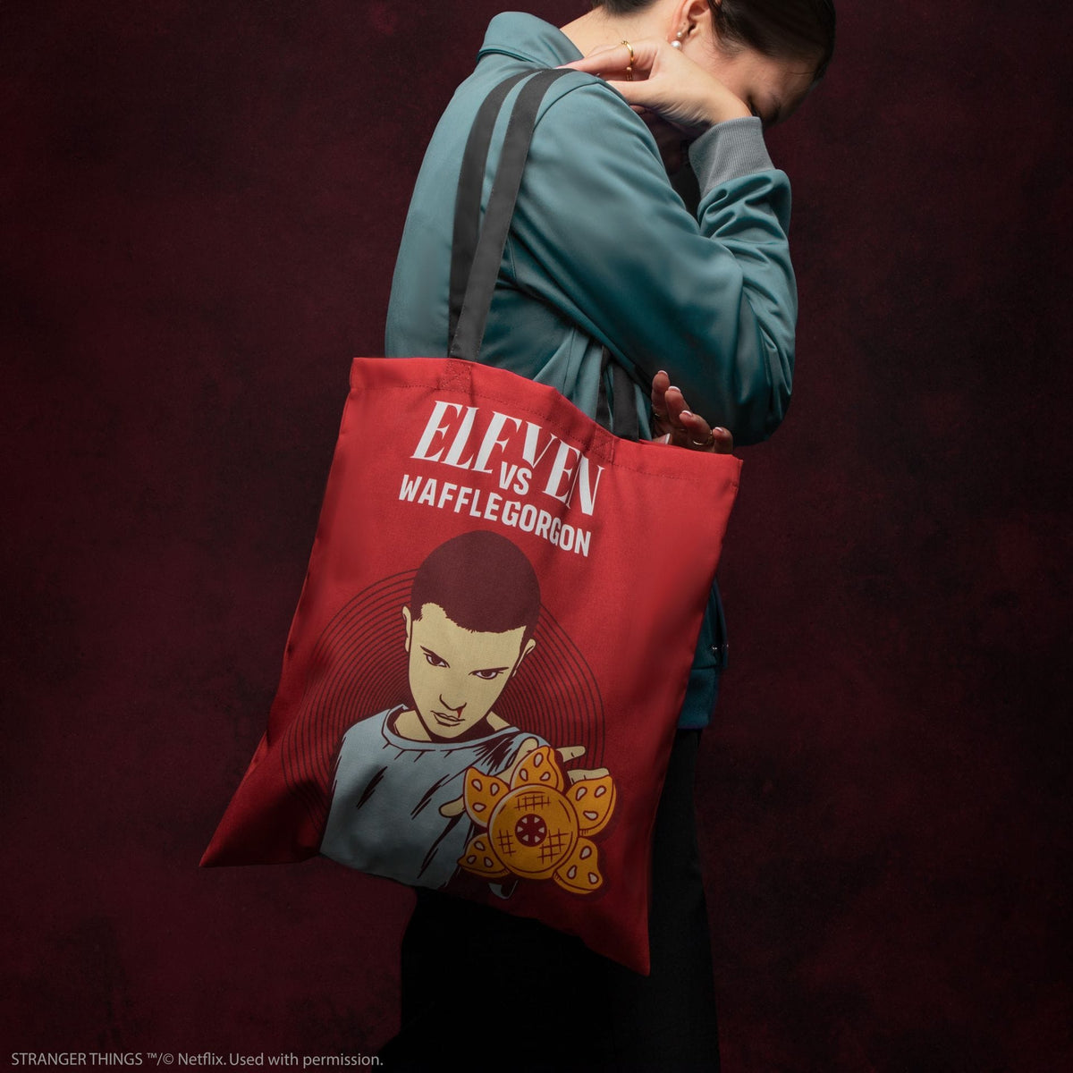CINEREPLICAS: STRANGER THINGS - TOTE BAG - ELEVEN 4895205617896