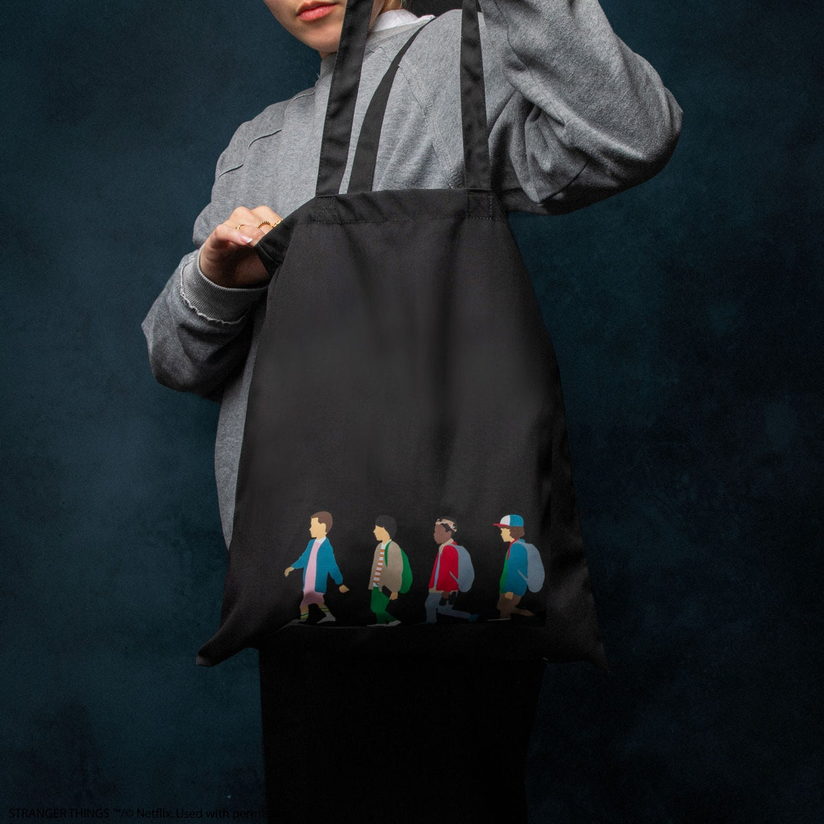 CINEREPLICAS: STRANGER THINGS - TOTE BAG - STRANGER THINGS 4895205617902