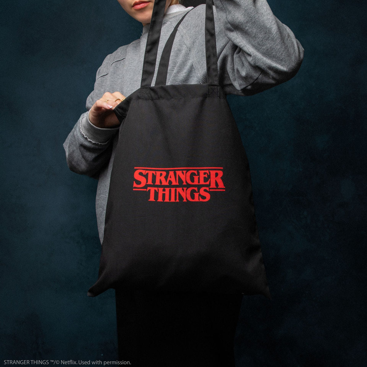 CINEREPLICAS: STRANGER THINGS - TOTE BAG - STRANGER THINGS 4895205617902