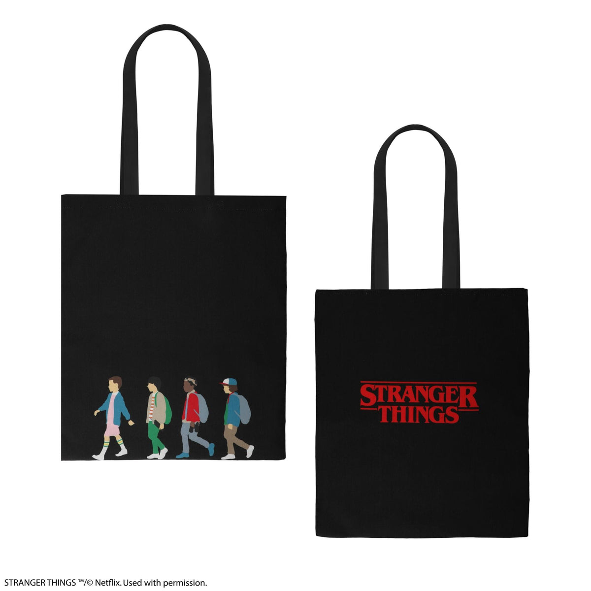 CINEREPLICAS: STRANGER THINGS - TOTE BAG - STRANGER THINGS 4895205617902