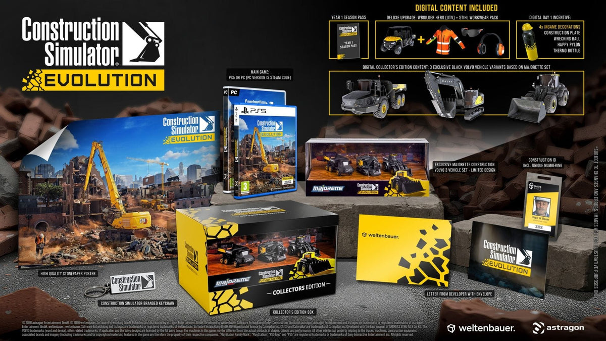 Construction Simulator: Evolution - Collectors Edition (PC) 4041414692821