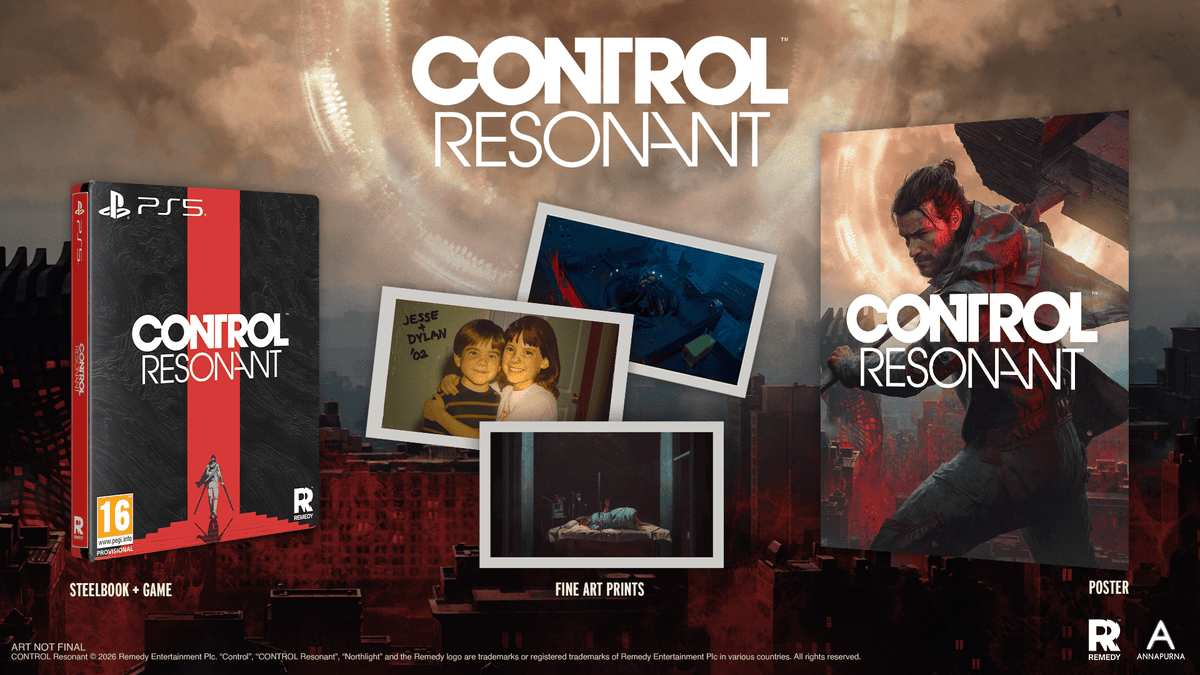 Control Resonant - Steelbook Edition (Playstation 5) 5056635626837