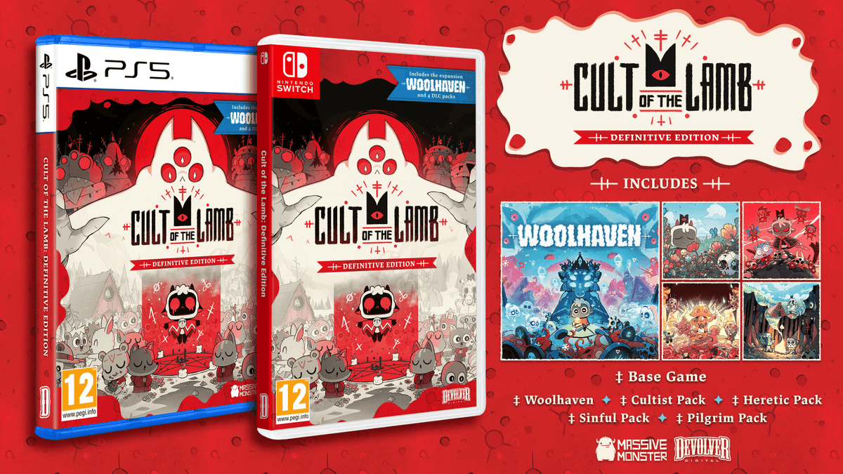 Cult Of The Lamb - Definitive Edition (Playstation 5) 5056635625236