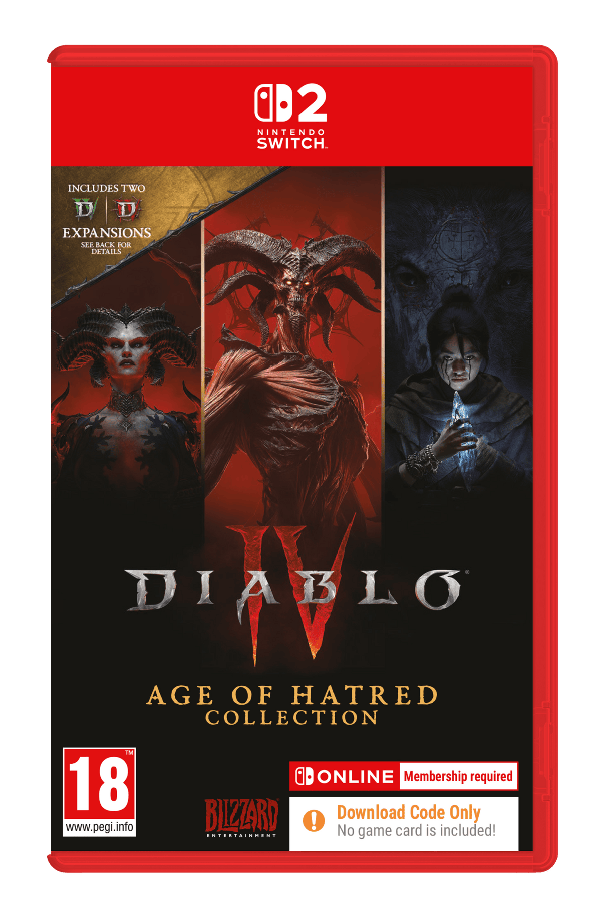 Diablo IV - Age of Hatred Collection (CIAB) (Nintendo Switch 2) 196388876211