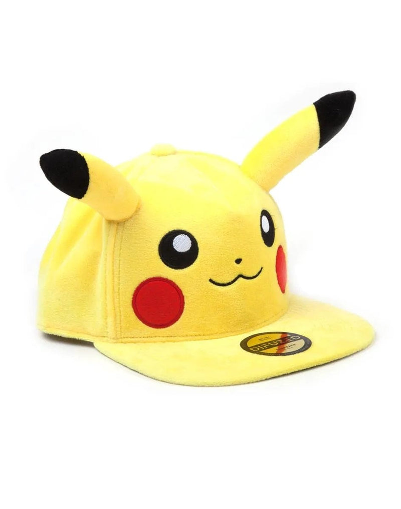 DIFUZED POKEMON - PIKACHU PLUSH MEN'S SNAPBACK 8718526091823