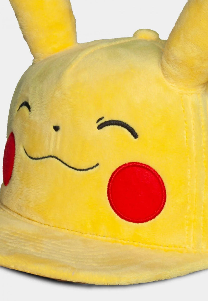 DIFUZED POKEMON - SMILING PIKACHU PLUSH MEN'S SNAPBACK 8718526207217