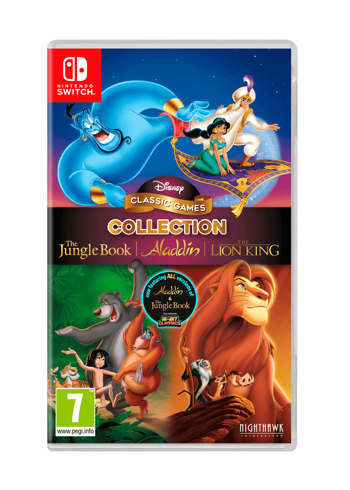 Disney Classic Games Collection: The Jungle Book, Aladdin, & The Lion King (Nintendo Switch) 5060760884697