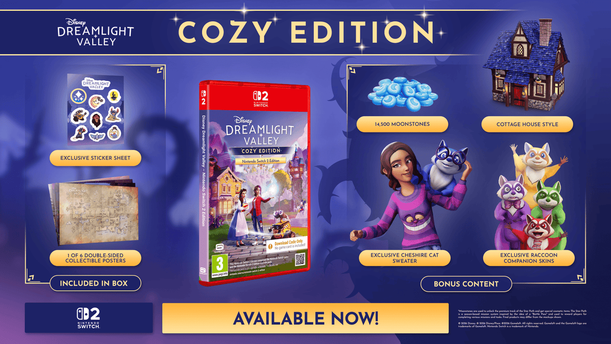 Disney Dreamlight Valley Cozy Edition - Nintendo Switch 2 Edition (CIAB) 5056635628879