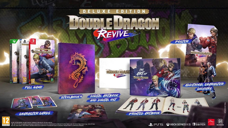 Double Dragon Revive - Deluxe Edition (Playstation 5) 3701529518454