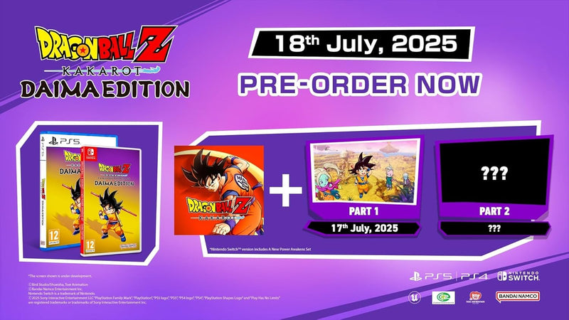 DRAGON BALL Z: KAKAROT - Daima Edition (CIAB) (Nintendo Switch) 3391892035810