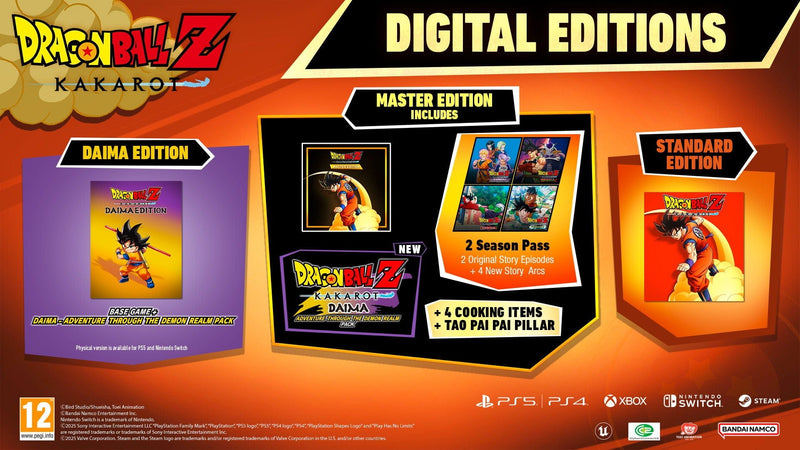 Dragon Ball Z: Kakarot Master Edition (Nintendo Switch) 3391892039061