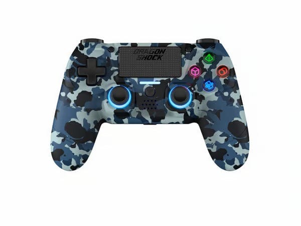 DRAGONSHOCK MIZAR WIRELESS CONTROLLER CAMO BLUE PS4,PC,MOBILE + PS4 TOMB RAIDER 5425025595358