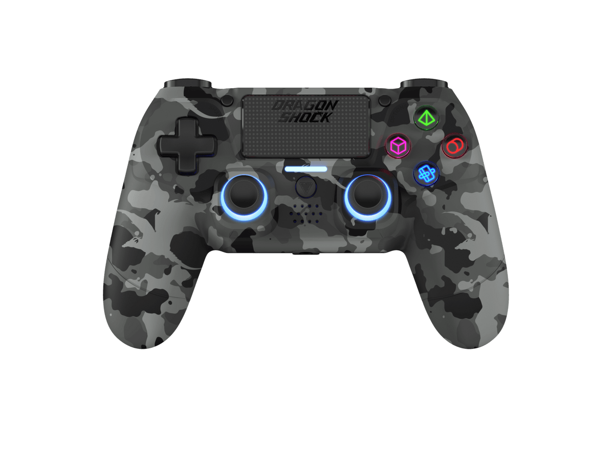 DRAGONSHOCK MIZAR WIRELESS CONTROLLER GREY CAMO PS4, PC, MOBILE 5425025592913