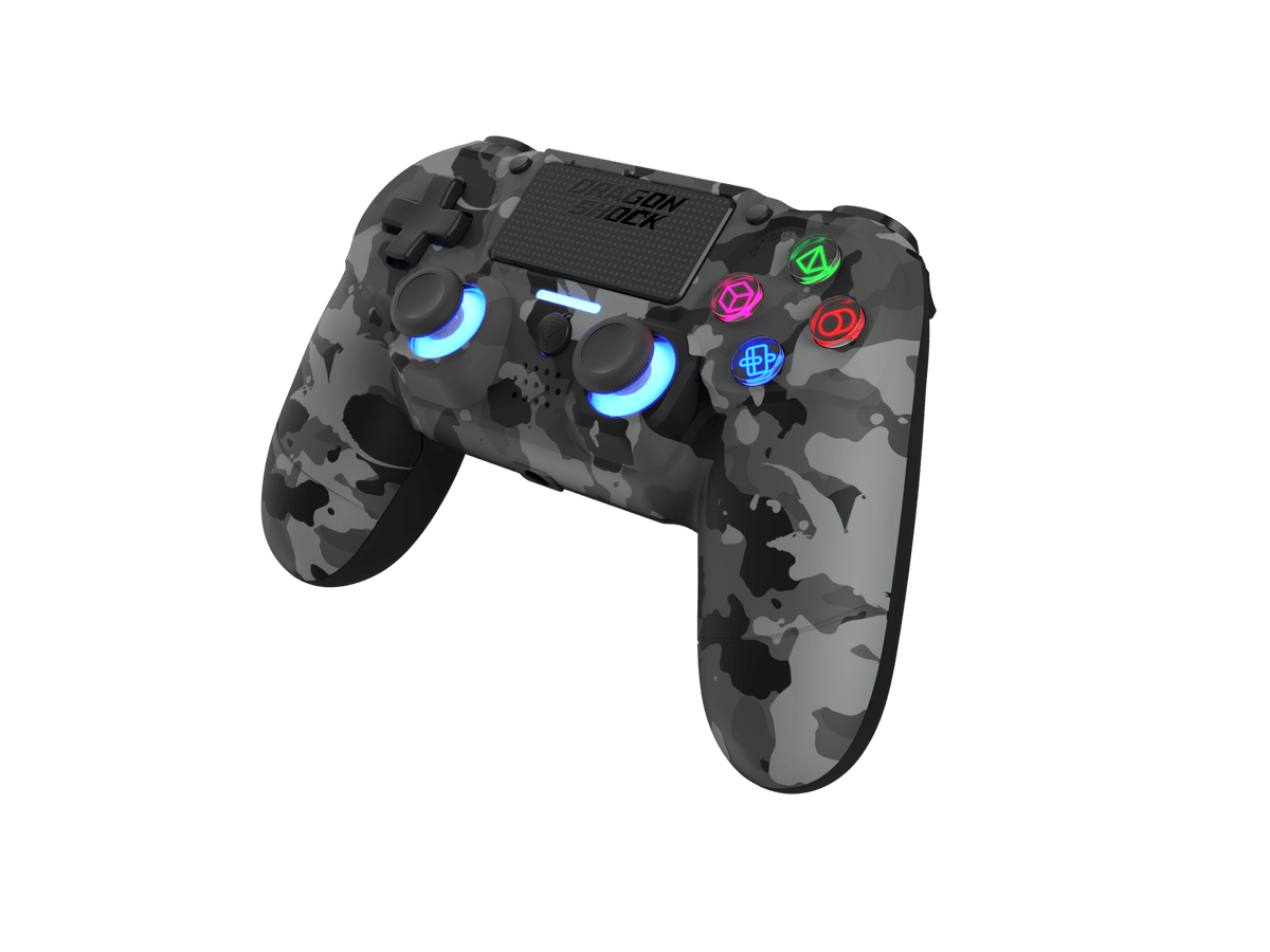 DRAGONSHOCK MIZAR WIRELESS CONTROLLER GREY CAMO PS4, PC, MOBILE 5425025592913