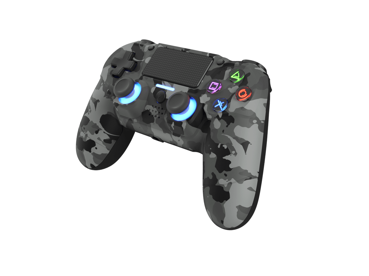 DRAGONSHOCK MIZAR WIRELESS CONTROLLER GREY CAMO PS4, PC, MOBILE V2 5425025595242