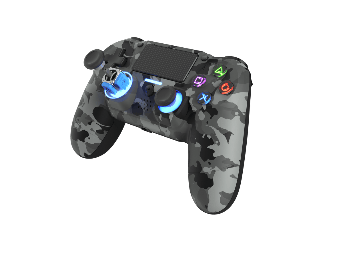 DRAGONSHOCK MIZAR WIRELESS CONTROLLER GREY CAMO PS4, PC, MOBILE V2 5425025595242